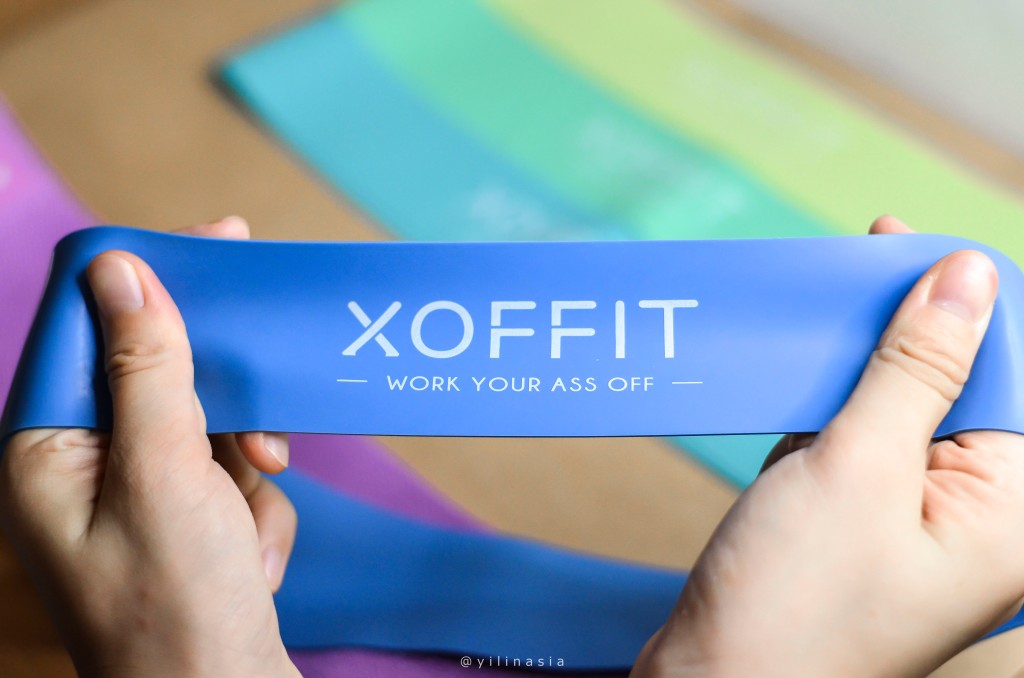  Xoffit 彈力帶蜜臀圈組合與訓練菜單實測 開箱實測