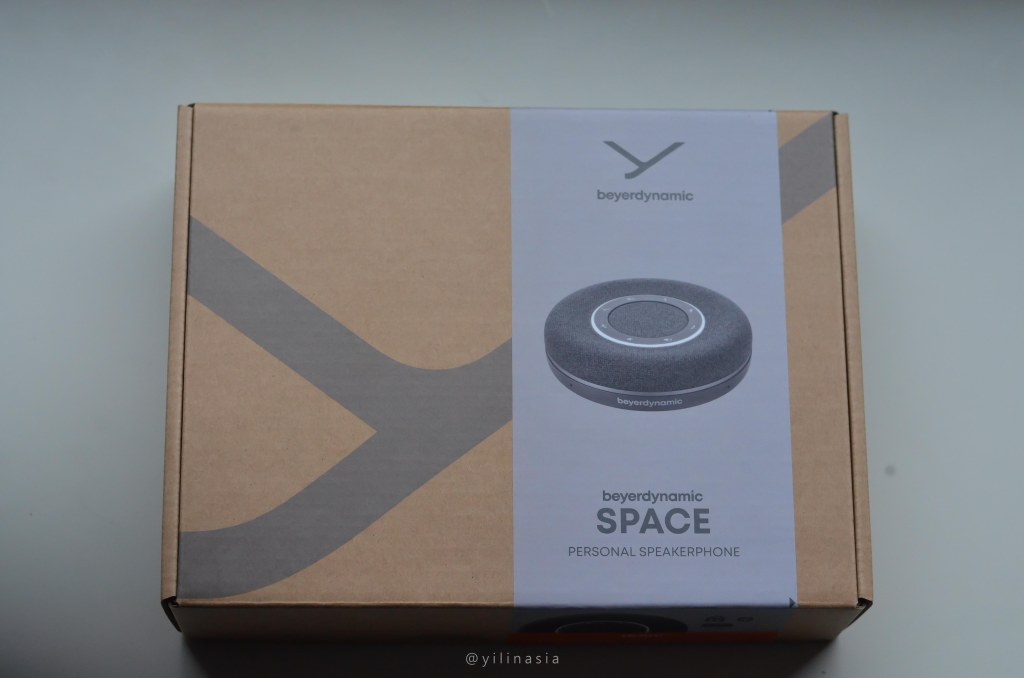 【開箱】beyerdynamic SPACE 藍牙麥克風揚聲器實測 包裝外觀